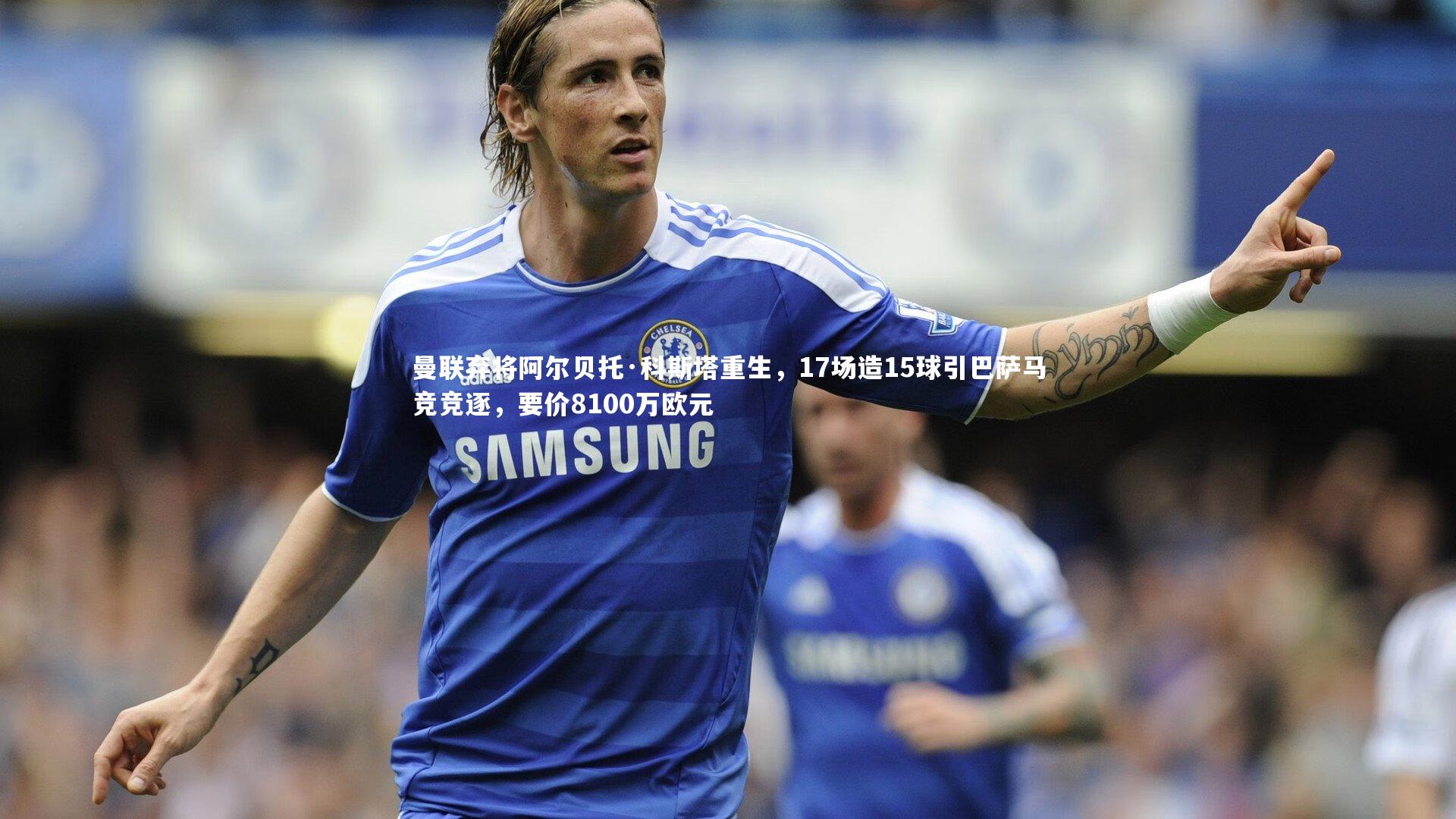 曼联弃将阿尔贝托·科斯塔重生,17场造15球引巴萨马竞竞逐,要价8100万欧元